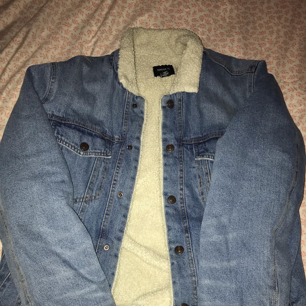 Male forever 21 jean jacket